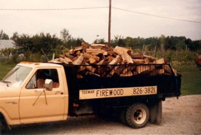 toemar first firewood delivery truck